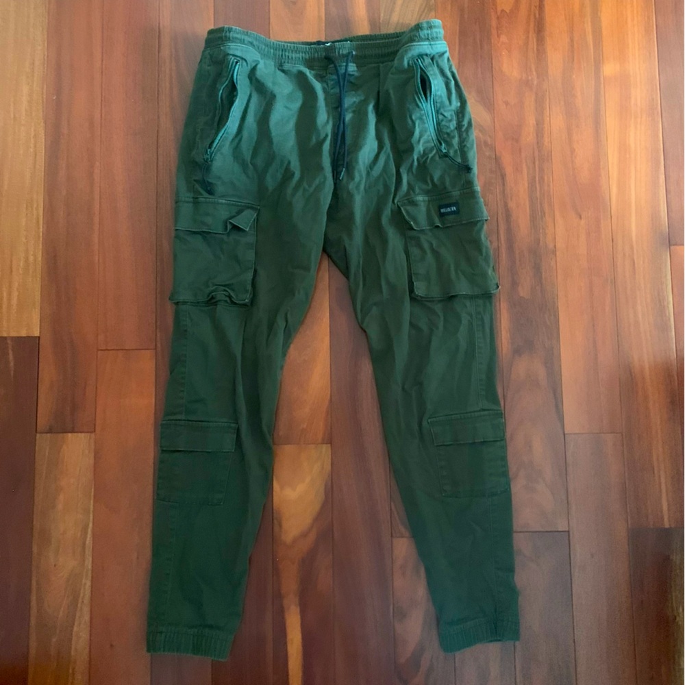 Hollister Boys L Hollister Olive Green Cargo Pants